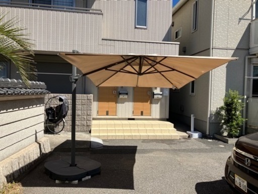 お庭用大型パラソル