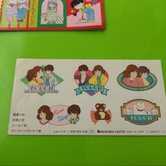 ときめきトゥナイトのシールブック＆タッチのシールの画像