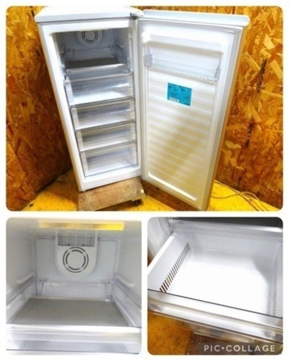 (1083-0) Haier ハイアール ノンフロン電気冷凍庫 ストッカー JF-NUF138B 2021年製 100V 138L 木