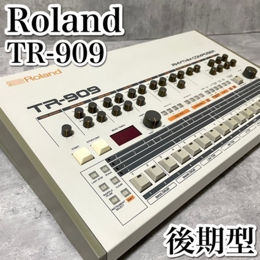 取引中② Roland ローランド TR-909