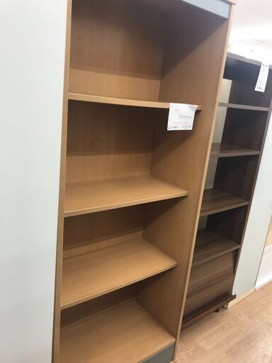 ★ジモティ割あり★  本棚 ナチュラル H180×W70×D38 クリーニング済み KJ2731