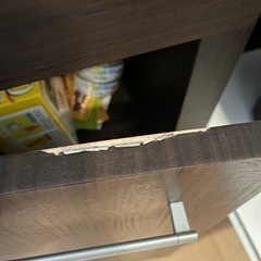 【ニトリ】コンセント1つ付炊飯器置き場ありキッチン棚の画像