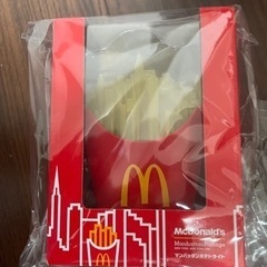 マクドナルド 福袋2022 ロングコップ マンハッタンポテトライト ポーチの画像