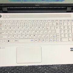 NEC LaVie Note Standard NS150/CAW PC-NS150CAW [エクストラホワイト] 2015年秋モデル・Dual-Core-Cel-3215U(2コア/2スレッド・第5世代Broadwell)搭載 / メモリーは8GB(最大16GB) / HDDは500GB / Win11＆ Office2010インストール済 / 大画面15.6インチWXGA (1366x768)省電力スーパーシャインビューLED液晶搭載/ DVDスーパーマルチドライブ搭載 / 有線LAN＆無線LAN /の画像