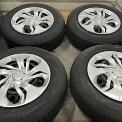 タイヤ　175/70R14 フィットGK3純正ホイール4本SET