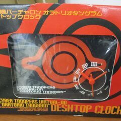 604   電脳戦機 バーチャロン　オラトリオタングラム　デスクトップ クロック　　2個セットの画像
