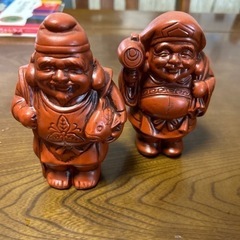 七福神の2名の置物
