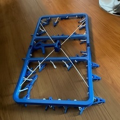 ♪♪長方形の洗濯バサミ付きハンガー♡♪♪(*´꒳`*)の画像