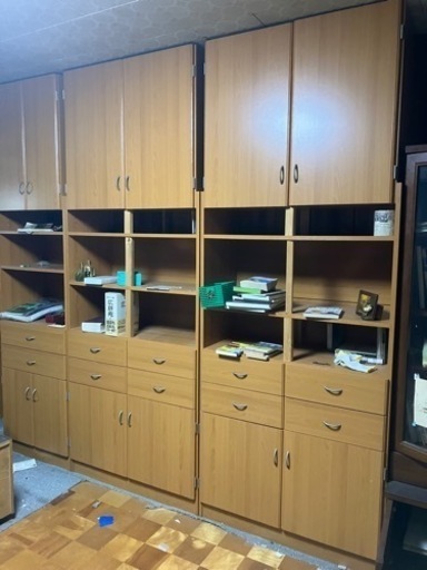 据え付け家具　幅60cm&90cm 高さ2m(調節式)