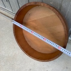 木の桶値下げの画像