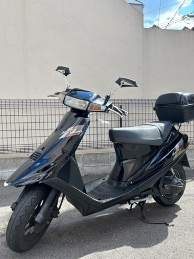 アドレスv100 好調 京都市 配送可 自賠責1年付