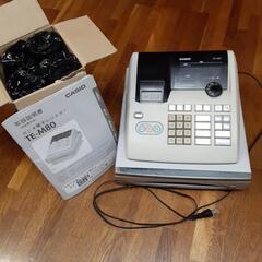 カシオ電子レジスター te-m80の画像