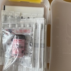 母乳パットとお臍処置セット　新品未使用の画像