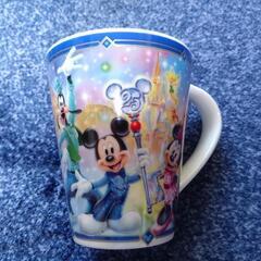 未使用）25周年 ディズニー 限定 カップ