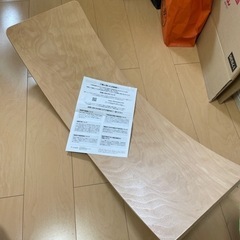 木製バランスボードの画像