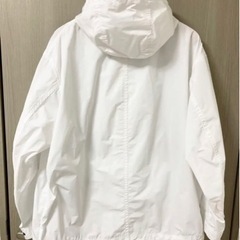 最終価格！UNIQLO 【ユニクロ】+J オーバーサイズマウンテンパーカ  ホワイトの画像