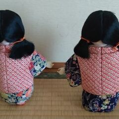日本人形　２体の画像