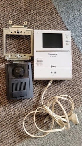 【お譲り先決まりました】テレビドアホン（パナソニック）取説付き