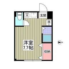 💙💙フリーレント1ヶ月付き😍敷礼０！《1R》府中市🐻武蔵野台駅か...