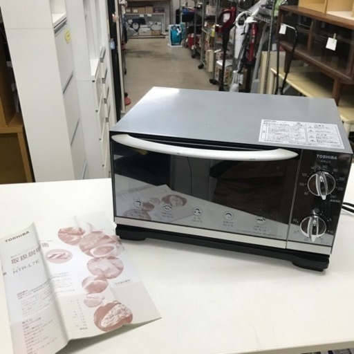 ☆値下げ☆ O2309-023 東芝オーブントースター HTR-L7E(S) 2019年製 動作確認済 キズ、汚れ残り有 現状お渡し