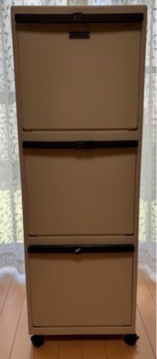 【ほぼ新品】ゴミ箱3段