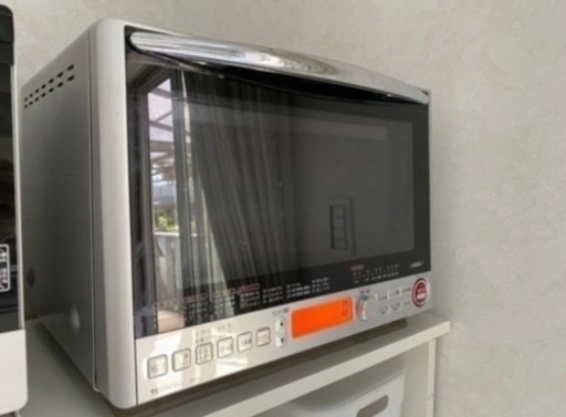 TOSHIBA 石窯ドーム オーブンレンジ。