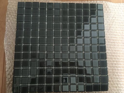 【未使用】ガラス モザイクタイル 約22mm角