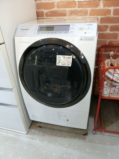 パナソニック ななめドラム洗濯機 Na-VX7900 2019年製 洗濯10kg 乾燥6kg 【モノ市場東海店】141