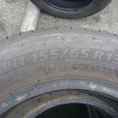 ブリジストン155/65R13☆４本の画像