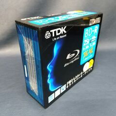 未開封/TDK/超硬/25GB/録画用BD-R/ブルーレイ/Blu-ray/10枚入/4倍速/BRV25PWB10MY/E0CW0105の画像