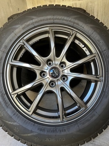 (値下げ中)スタッドレスタイヤ　ホイールセット☆擦り減り無し☆低走行☆