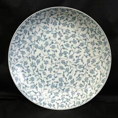 ☆橘吉 からくさ 大皿 和食器 直径28cm 和皿 唐草 たち吉 札幌 北20条店の画像