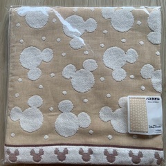 未使用品◇TDR ディズニー バスタオル 日本製 60×120 
