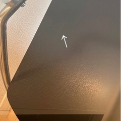 【済】ニトリ　ガラステーブルの画像