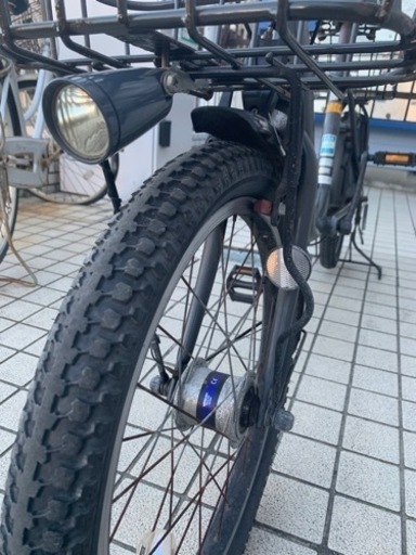 中古　ブリジストン20インチ　3段変速　ライト　鍵付き