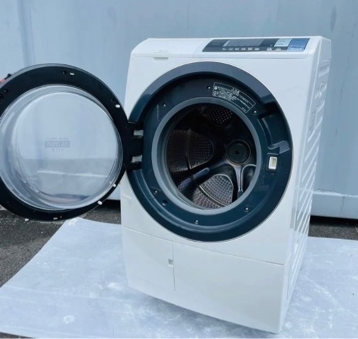 超激安⏬高年式　HITACHI 10kg ドラム式洗濯乾燥機　配達可