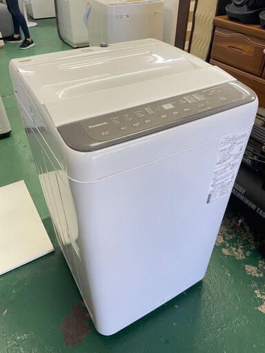 ★Panasonic★ 7kgタテ型洗濯機 2021年 NA-F70PB14-T パナソニック 50/60Hz共用 コンパクト 生活家電 福島 郡山市 a