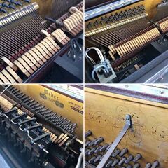 【引き取り限定】ウェーバー Weber キングストン 自動演奏ロール式アップライトピアノ 33767,1983, ヴィンテージ 中古 ※通電/動作確認済み 現状お渡しの画像