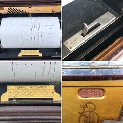 【引き取り限定】ウェーバー Weber キングストン 自動演奏ロール式アップライトピアノ 33767,1983, ヴィンテージ 中古 ※通電/動作確認済み 現状お渡しの画像