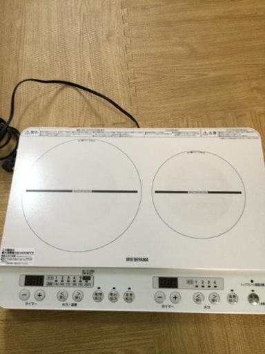 【売ります】アイリスオーヤマ　IHグリルコンロ　2023年製　極美品