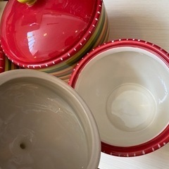 未使用　陶器の可愛い壺セットの画像