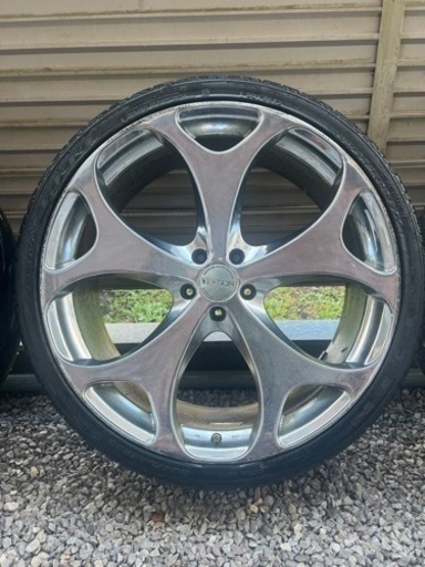 22インチ ホイール SUV ハリアー ムラーノ ランクル プラド