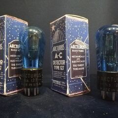 ◆全国発送可◆ARCTURUS アクチューラス 127 真空管 整流管 2本セット 64.0/99.6◆整備済◆下取歓迎!! m0o2591/2583si