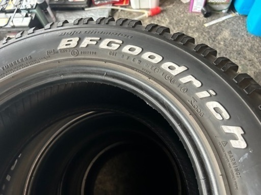 BF グッドリッチ225/70R/16 デリカ　パジェロ　プラド、ハイラックス