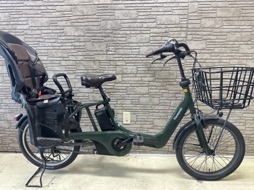 サマーSALE 東京23区配達無料　新基準 Panasonic パナソニック ギュットアニーズ　12Ah リチウム 電動自転車中古　1802