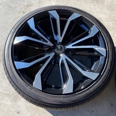 モデリスタ20インチ　アルミ　タイヤ付き　4本