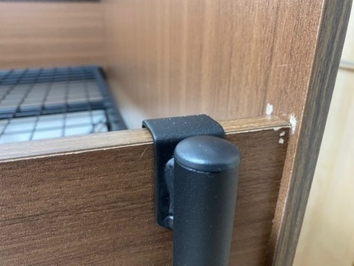 ニトリ　キッズシステムベッド　ブラウン　値段交渉可能です?‍♂️