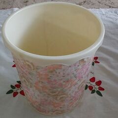 ◆【くず入れ/ごみ入れ】　《 綺麗な花柄 // 日本製 》　　※丈夫な作りです。♪の画像