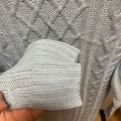 ロング丈ニットの画像