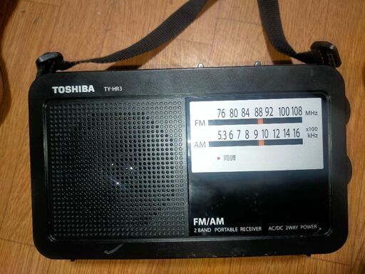 東芝 FM/AM 2バンド ラジオ